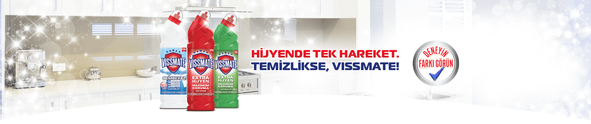 Vissmate Ultra Yoğun Kıvamlı Çamaşır Suyu Limon Gücü